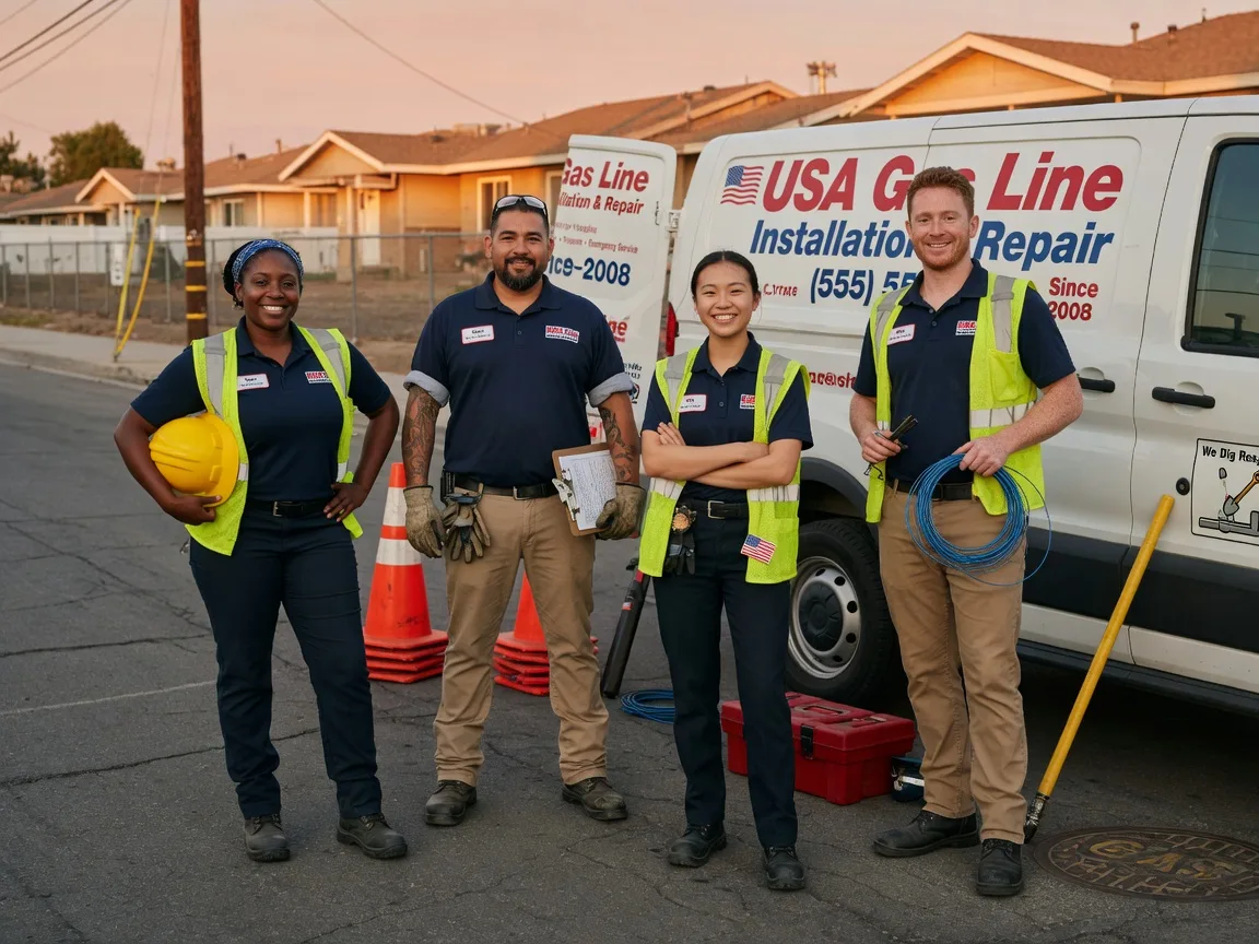 Gas Line Installation company in New London, OH